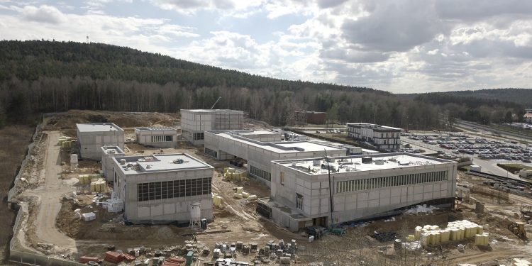 Kończy się pierwszy etap budowy Kampusu Głównego Urzędu Miar [ZDJĘCIA]