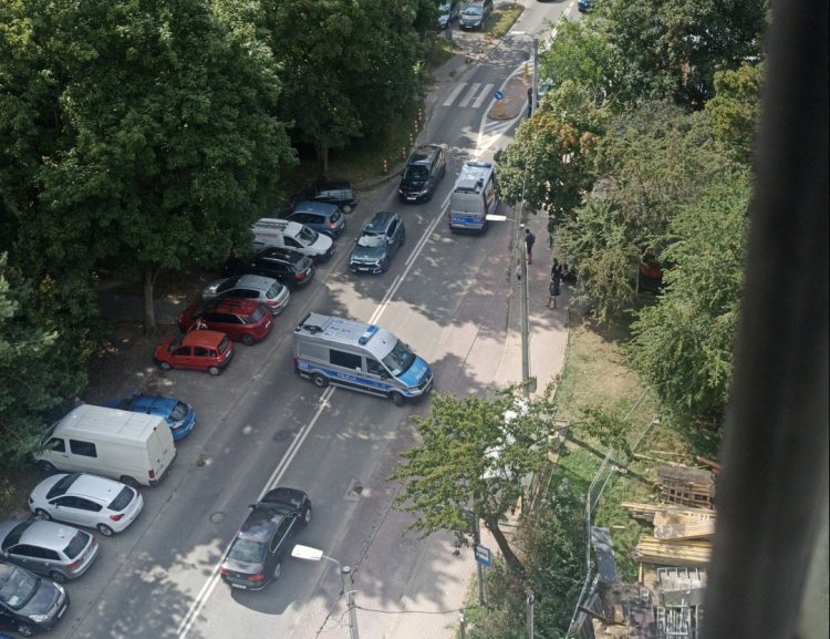 Wypadek na ul. Zagórskiej. Do szpitala trafił 13 – latek, który jechał na hulajnodze elektrycznej