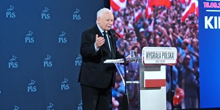 Jarosław Kaczyński odwiedził Kielce