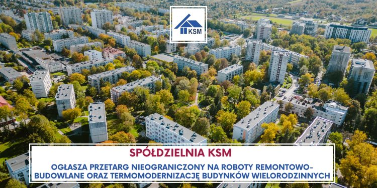 Spółdzielnia KSM ogłasza przetarg nieograniczony