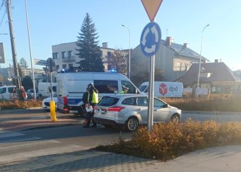 Potrącenie pieszej na ul. Domaszowskiej