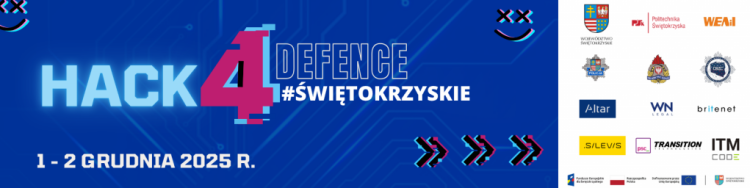 Konkurs „Hack4Defence Świętokrzyskie”. Rejestracja już trwa