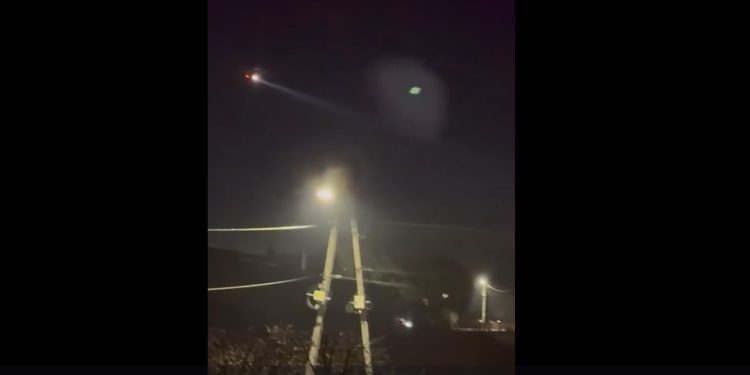 Helikopter nad powiatami. „Zgłaszająca widziała przelatujący obiekt, który mógł spaść”