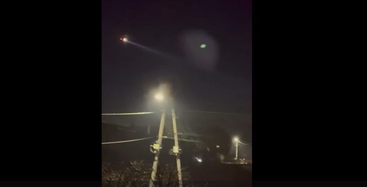 Helikopter nad powiatami. „Zgłaszająca widziała przelatujący obiekt, który mógł spaść”