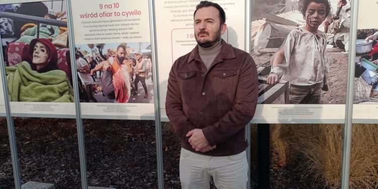 „Cisza, która krzyczy”. Otwarto wystawę na temat ofiar wojny w Strefie Gazy