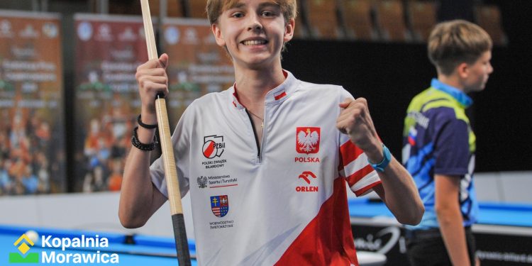 Młody kielczanin mistrzem świata juniorów w bilard