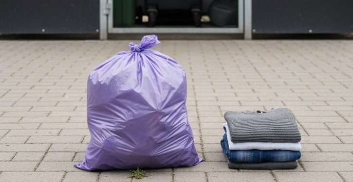 Fioletowe worki zostają. W 2025 r. zebrano ponad 110 ton tekstyliów