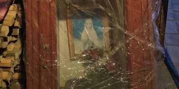 Kapliczkę zabrał fundator, aby ją odrestaurować