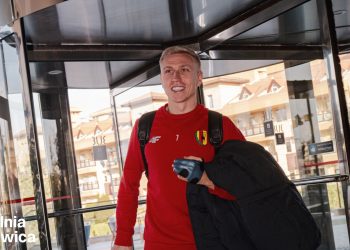 Błanik po zabiegu i już w Turcji