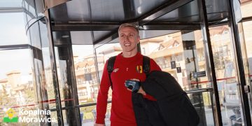 Błanik po zabiegu i już w Turcji