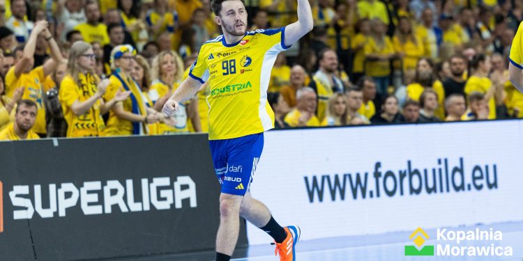 Skrzydłowy Industrii Kielce złamał nos  