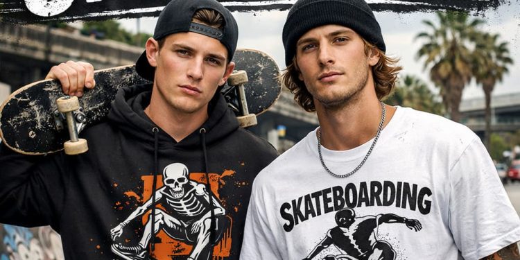 Bluzy i koszulki męskie Streetwear – idealne połączenie stylu i wygody