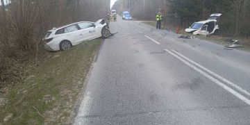 Wypadek w okolicy Borkowa. Na miejscu Lotnicze Pogotowie Ratunkowe