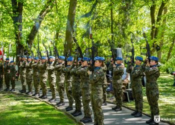 Kielczanie uczcili rocznicę uchwalenia konstytucji