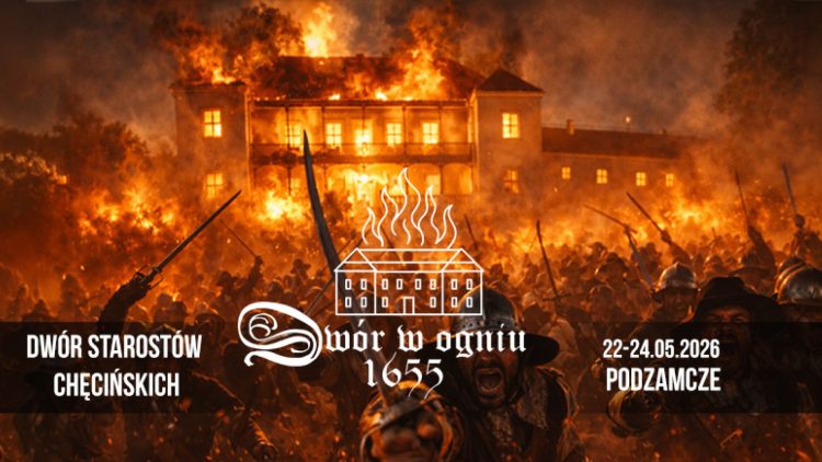 Kilkuset rekonstruktorów i szturm na dwór podczas widowiska o potopie
