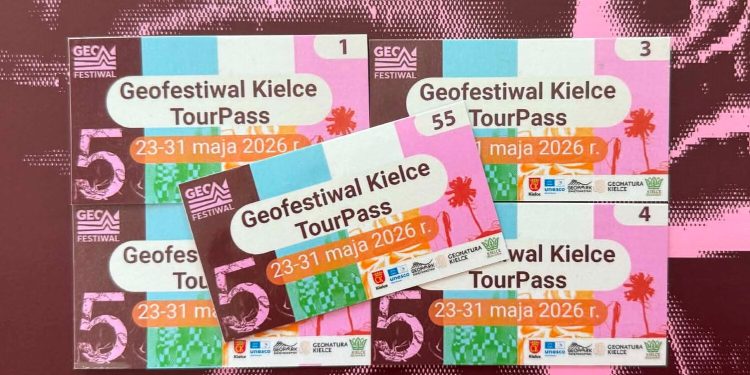 Geofestiwal Kielce TourPass. W sobotę możesz odebrać swoją kartę