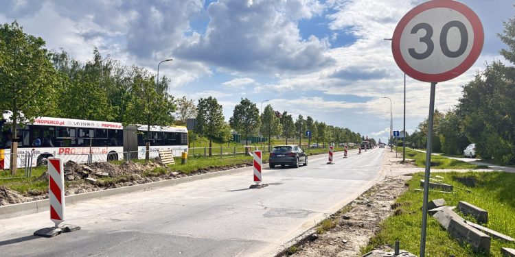 Zaawansowane prace na ul. Warszawskiej