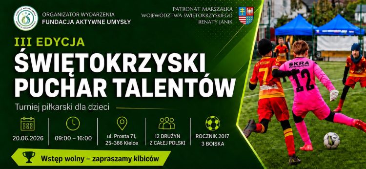 Piłkarskie emocje najmłodszych w Kielcach. Przed nami III Świętokrzyski Puchar Talentów