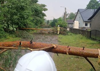 Nie tylko upał, ale i burze. Strażacy działają w regionie