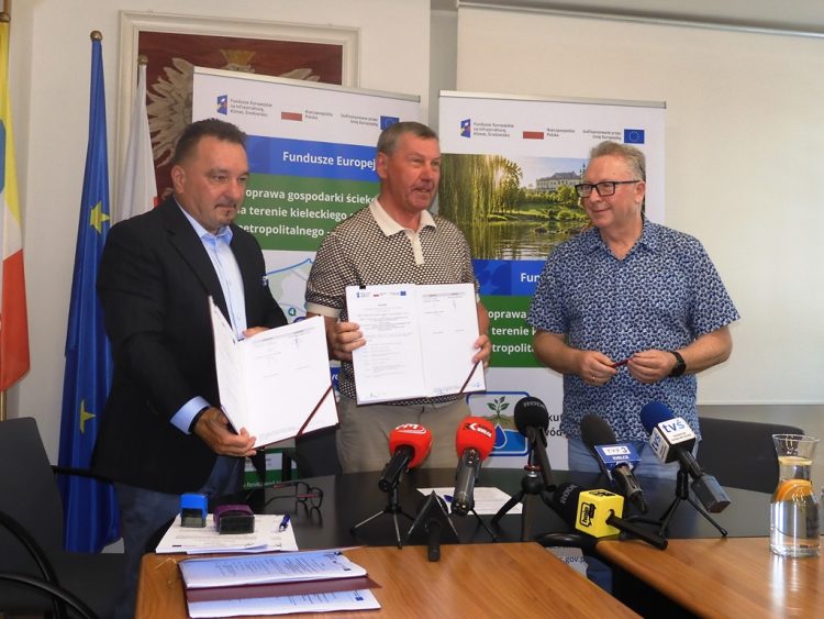 Jest umowa na budowę kanalizacji sanitarnej na ulicy Bernardyńskiej