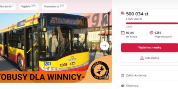 500 tysięcy złotych! Sukces zbiórki „Autobusy dla Winnicy”
