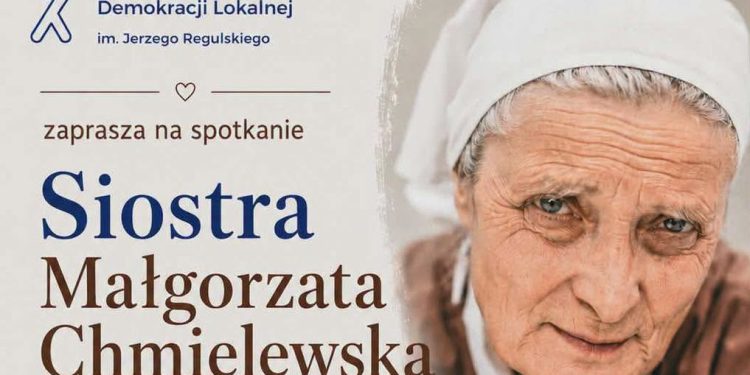 Siostra Małgorzata Chmielewska w Kielcach. Fundacja zaprasza na poniedziałkowe wydarzenie
