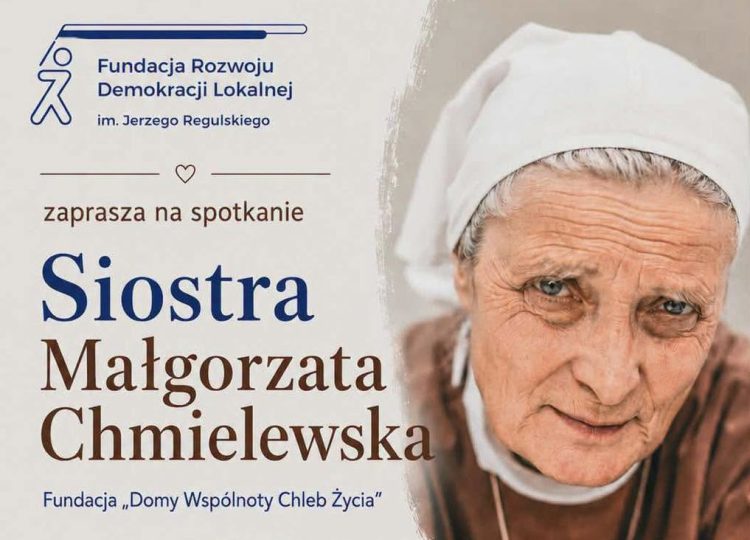 Siostra Małgorzata Chmielewska w Kielcach. Fundacja zaprasza na poniedziałkowe wydarzenie