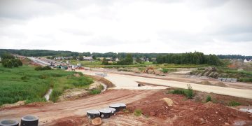 Od środy zmiana organizacji ruchu na budowie S74 Mniów – Kielce