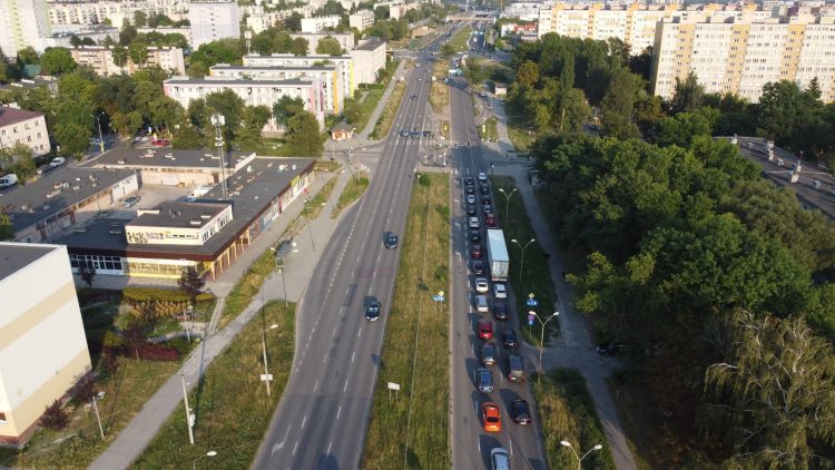 Zmiany organizacji ruchu w związku z budową trasy S74