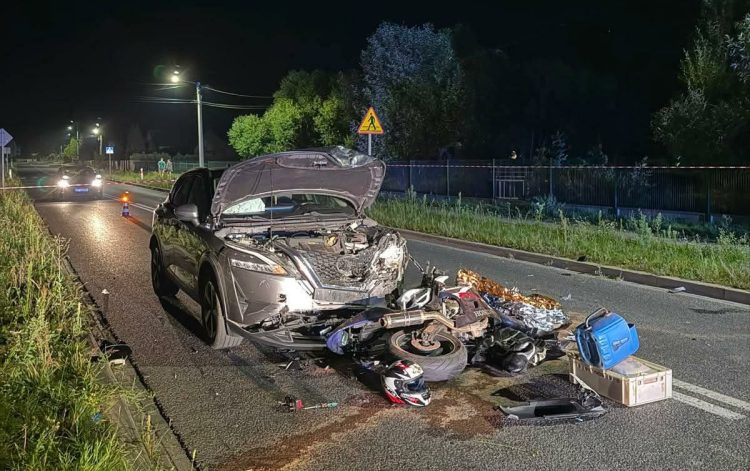 Tragiczny wypadek w miejscowości Micigózd. Nie żyje motocyklista