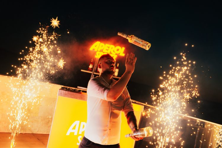 Aperol Party – ponad 200 osób na imprezie nad Kielcami