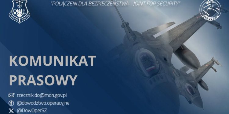 Huk zaalarmował województwo. To działania lotnictwa w związku z wojną na Ukrainie
