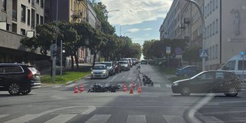 Wypadek na skrzyżowaniu Żeromskiego i Seminaryjskiej
