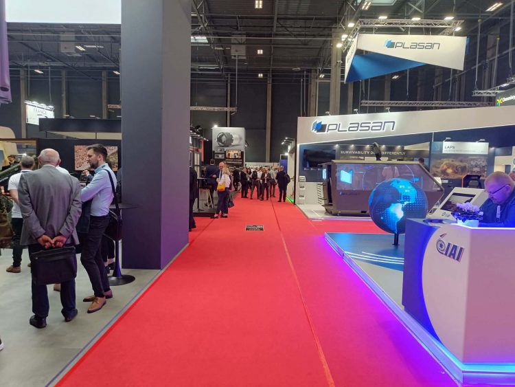 Incydent na MSPO. W jednej z hal rozlano nieznaną ciecz