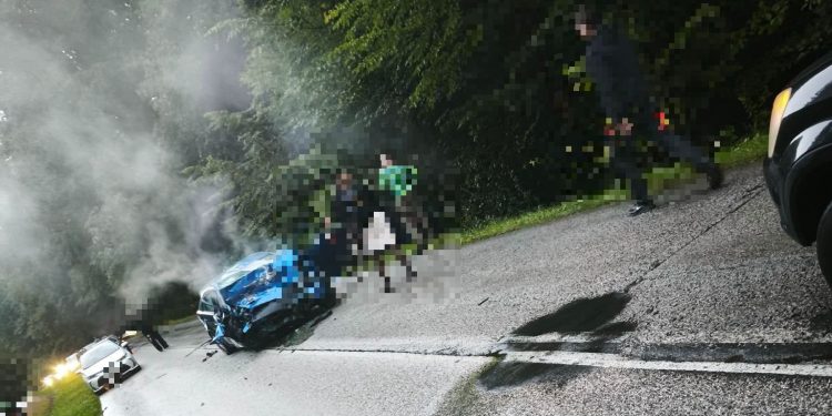 Wypadek w gminie Zagnańsk. Nie żyje jedna osoba
