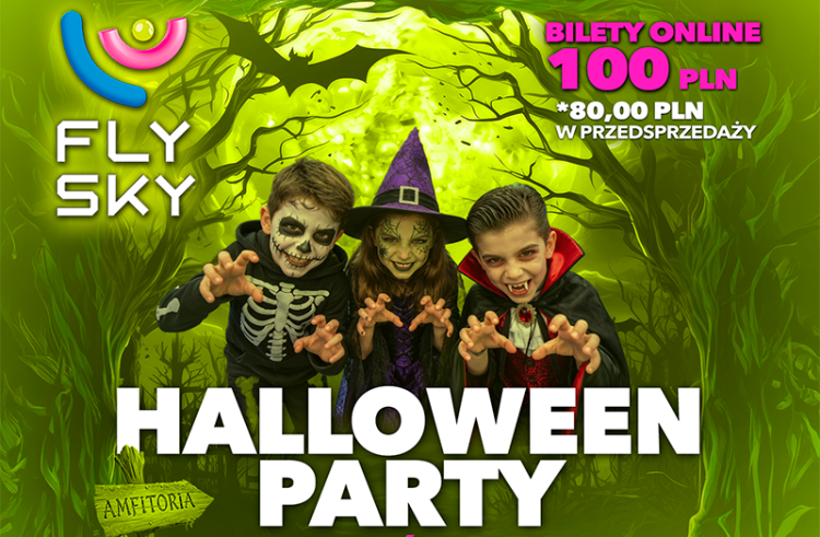 Halloween w FlySky w Kielcach. Dwie imprezy, atrakcje dla dzieci i zabawa do północy