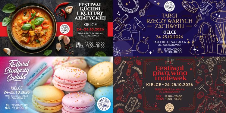 Kuchnie świata, słodycze i rękodzieło. Smakuj Świat wraca do Targów Kielce
